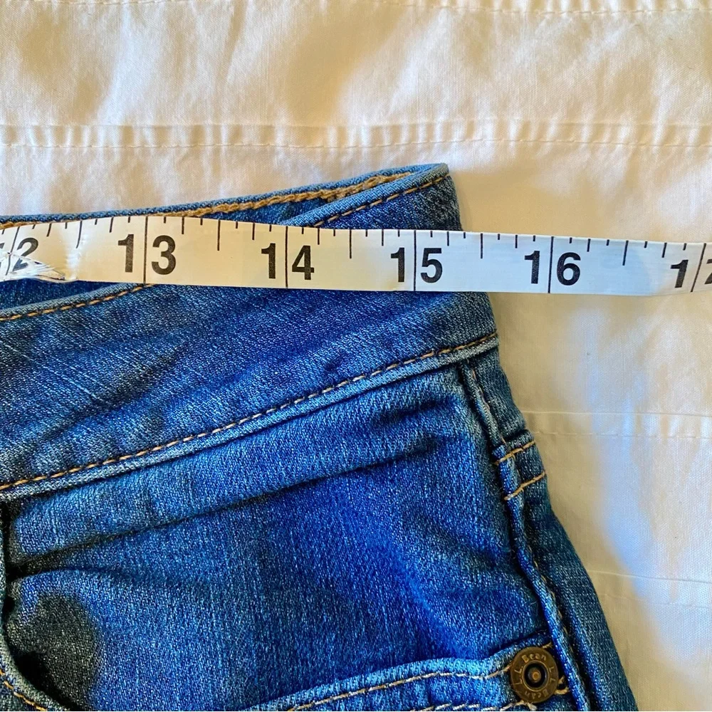 LL Bean Women’s Flannel Lined Classic Fit size 8 Jeans - Picture 10 of 12